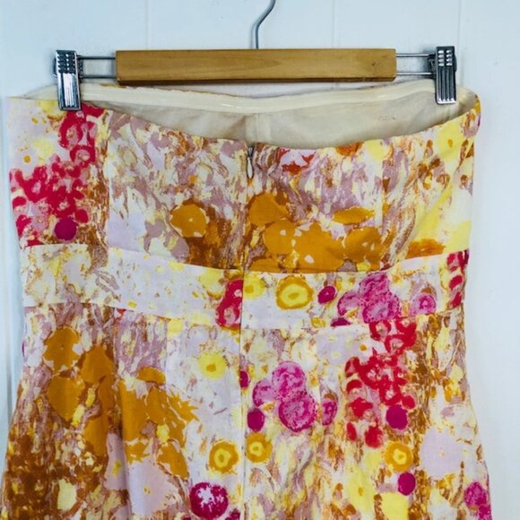 J. Crew Strapless Floral Dress - Picture 5 of 10